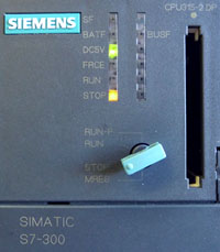 Siemens S7 front mounted rotary keyswitch